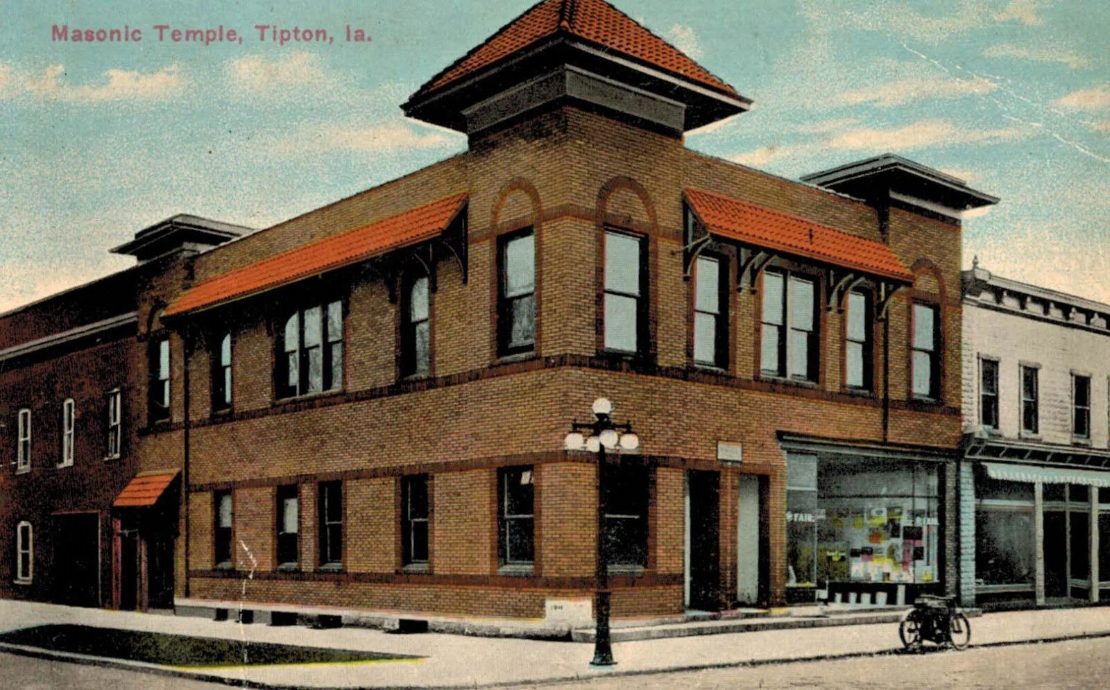 Masonic Temple, Tipton, Ia.